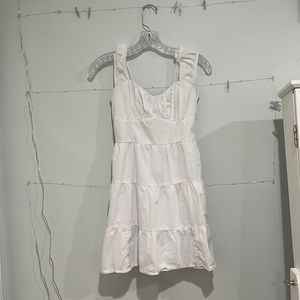 White Hollister dress XS.